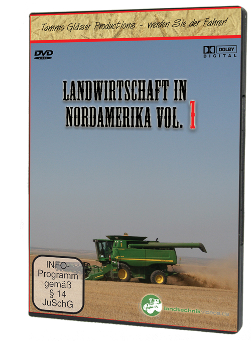 Landwirtschaft in Nordamerika - Vol. 1 -ohne Sprecher- mit farbiger Broschüre -DVD / 110 Min.