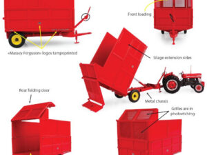 Massey Ferguson MF 21 mit Silageaufbau( neue Produktion geplant für 2026 )
