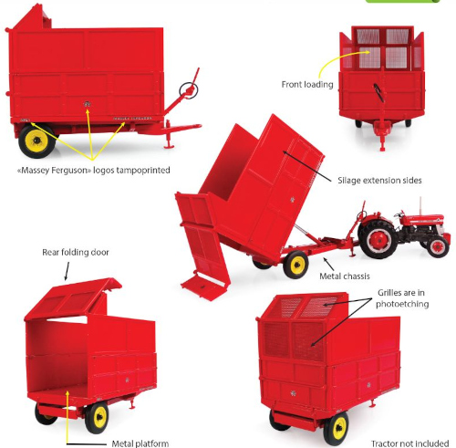 Massey Ferguson MF 21 mit Silageaufbau( neue Produktion geplant für 2026 )