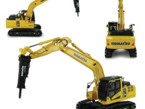 Komatsu PC210LC-II mit Abbruch Hammer