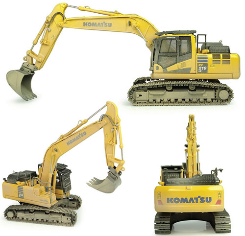 KOMATSU PC210LC-11 - verschmutzt -